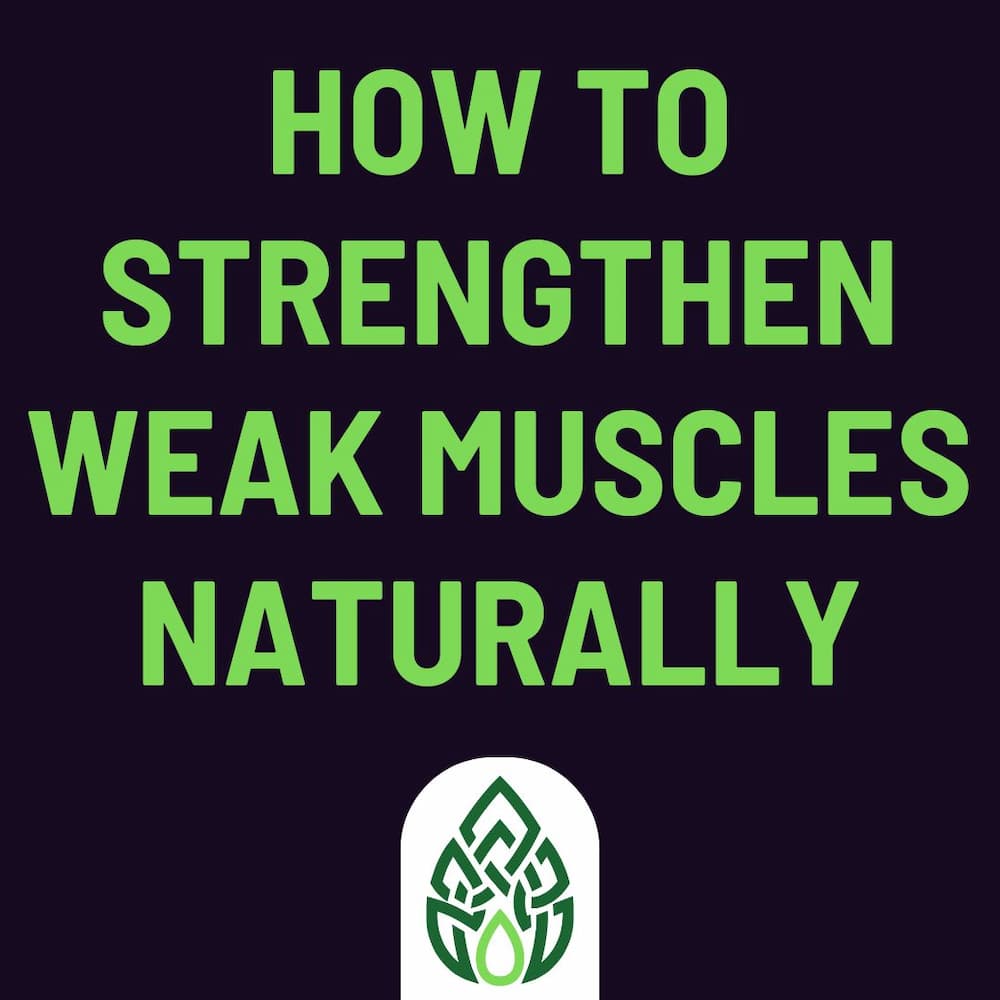 How to strengthen weak muscles naturally and the New Leaf Chiropractic logo