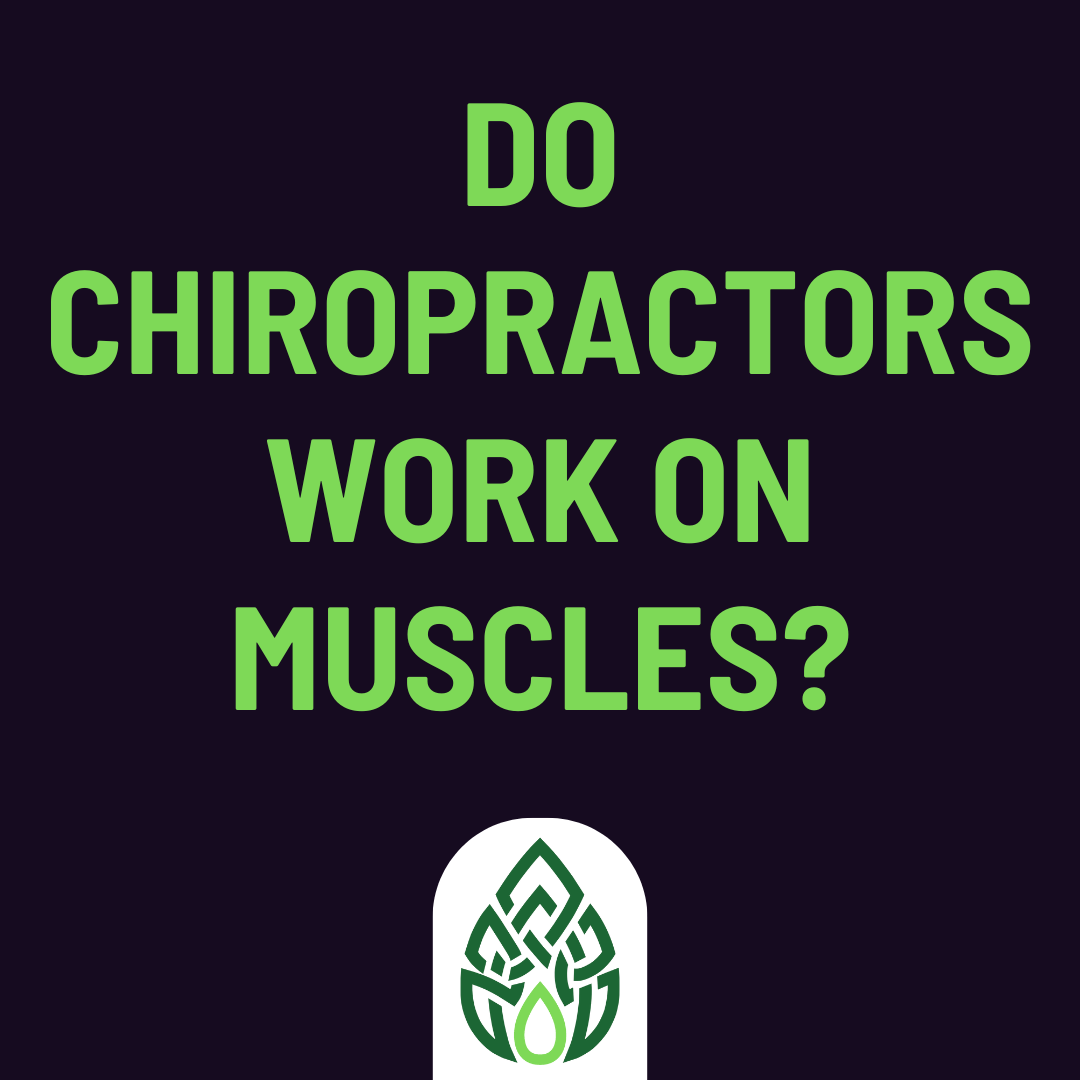 Do chiropractors work on muscles? and the New Leaf Chiropractic logo